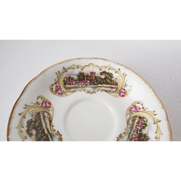 Paragon Teacup and Saucer Vintage Tea Cup Chippendale Design - Picture 5 of 6